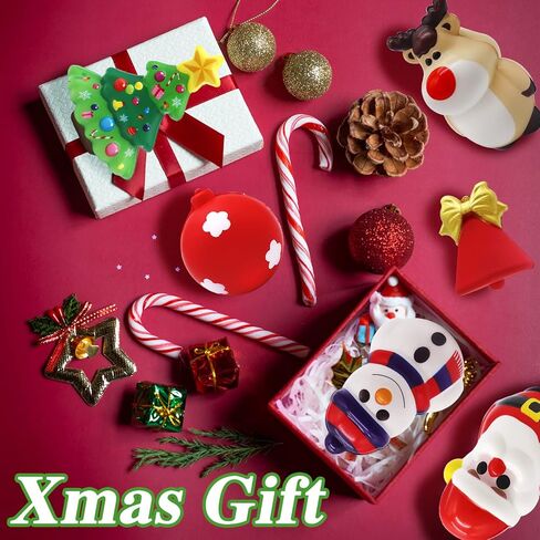 6 قطع من ألعاب الضغط لعيد الميلاد، ألعاب عيد الميلاد البطيئة الارتفاع، ألعاب تخفيف التوتر من أجل هدايا حفلات عيد الميلاد، هدية عيد الميلاد in Kuwait