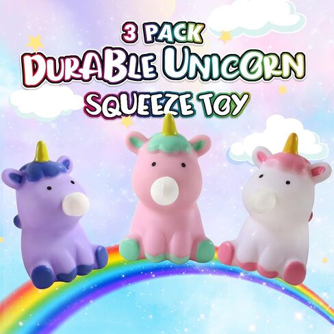 Fidget Toys,Cute Duck Squishy Toys,3 Pack,Fidgets for Kids and Adults,Squishies for Autism, ADHD and Quitting Bad Habits,Non-Toxic in Kuwait