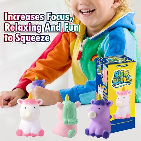 Fidget Toys,Cute Duck Squishy Toys,3 Pack,Fidgets for Kids and Adults,Squishies for Autism, ADHD and Quitting Bad Habits,Non-Toxic in Kuwait