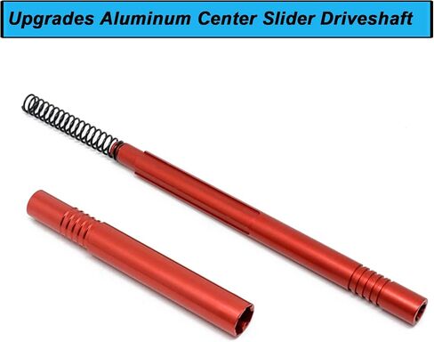Upgrades Aluminum Center Slider Driveshaft for 1/10 Arrma SENTON Granite Big Rock VORTEKS Outcast 1/8 Typhon Vendetta RC Car Upgrade Parts (Red) in Kuwait