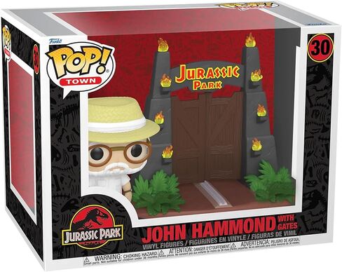 Funko POP! Town #30 Jurassic Park John Hammond with Gates, Target Exclusive in Saudi Arabia