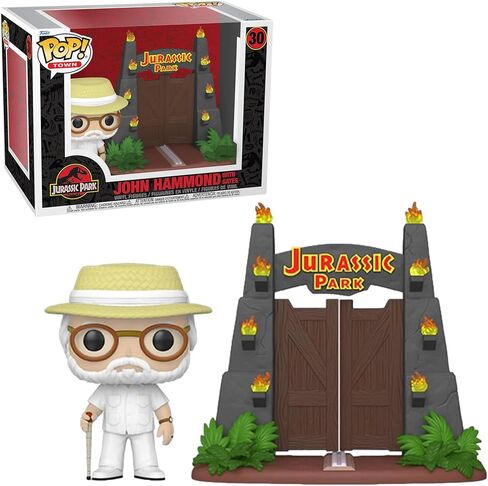 Funko POP! Town #30 Jurassic Park John Hammond with Gates, Target Exclusive in Saudi Arabia