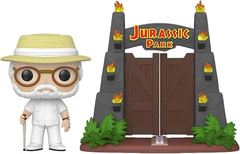Funko POP! Town #30 Jurassic Park John Hammond with Gates, Target Exclusive in Saudi Arabia