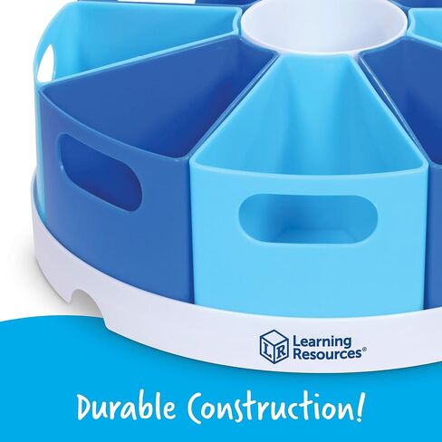 Learning Resources Create A Space Plastic Organizer Kits, Blue (LER3806B) in Saudi Arabia