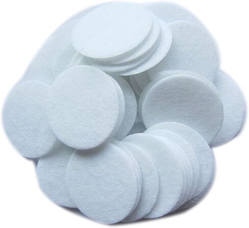YYCRAFT White Soft Thick Wool Felt Circles for Craft Project (100pcs 2.5 Inch) in Saudi Arabia