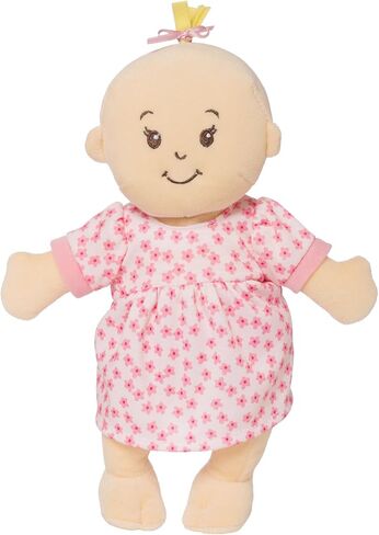 Manhattan Toy Wee Baby Stella Peach 12" Soft First Baby Doll for Ages 1 Year and Up, No Retail Packaging in Saudi Arabia