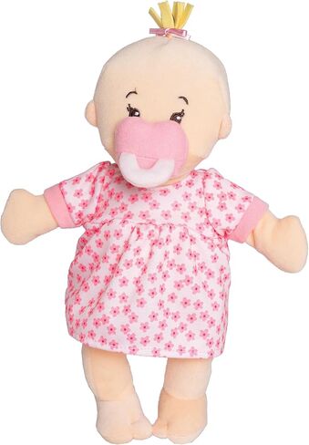 Manhattan Toy Wee Baby Stella Peach 12" Soft First Baby Doll for Ages 1 Year and Up, No Retail Packaging in Saudi Arabia