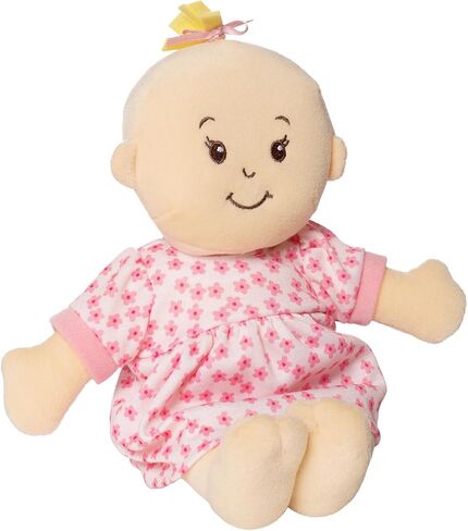 Manhattan Toy Wee Baby Stella Peach 12" Soft First Baby Doll for Ages 1 Year and Up, No Retail Packaging in Saudi Arabia