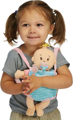 Manhattan Toy Wee Baby Stella Peach 12" Soft First Baby Doll for Ages 1 Year and Up, No Retail Packaging in Saudi Arabia
