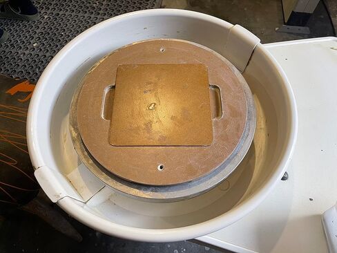 حشوات الخفافيش الفخارية - 5 عبوات - خفافيش مربعة داخلية 7 انش لعزف الفخار نظام عجلة الخفاش لرمي الصلصال. in Kuwait