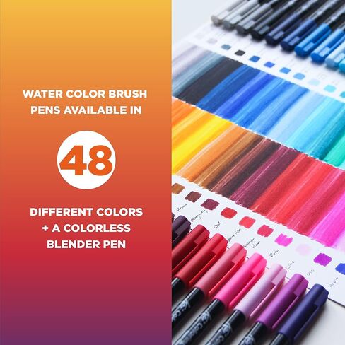 SAKURA Koi Colorless Blender Brush Set - Clear Watercolor Brush Pen - Colorless - 2 Pack in Saudi Arabia