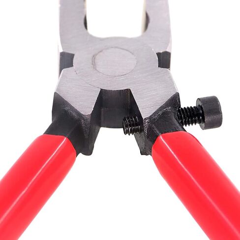 Swpeet 9Pcs Glass Cutter Tool Kit, Breaker Grozer Pliers and Curve Jaw Glass Running Pliers Kit with Rubber Tips, Pencil Oil Feed Carbide Tip Glass Cutter, 2Pcs Blades with Oil Dropper and Screwdrive in Saudi Arabia