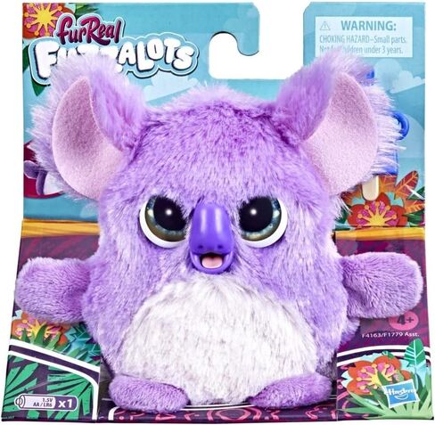 furReal Fuzzalots Koala Interactive Animatronic Color-Change Toy, Electronic Pet with 25+ Sounds and Reactions, for Kids Ages 4 and up in Kuwait