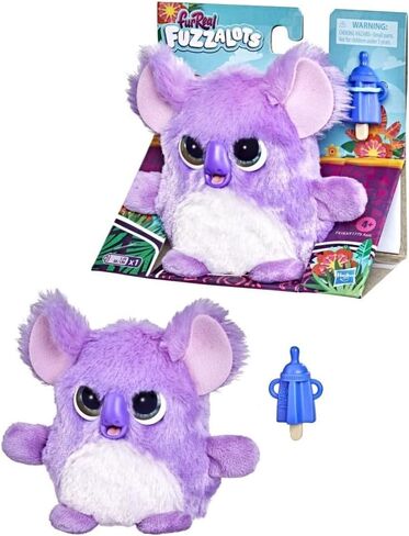 furReal Fuzzalots Koala Interactive Animatronic Color-Change Toy, Electronic Pet with 25+ Sounds and Reactions, for Kids Ages 4 and up in Kuwait