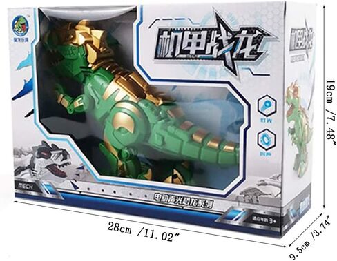 لعبة ديناصور المشي الواقعية من AIXICWXI لعبة ديناصور المشي الكهربائية الكهربائية مع ضوء LED وصوت وحركة المشي والزئير للأطفال والأطفال الصغار الأولاد والبنات (أحمر) in Kuwait