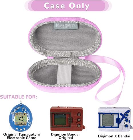 حقيبة تخزين واقية MGZNMTY متوافقة مع 1 Tamagotchi Original / Bandai Digimon X / Digimon Digivice Monster Electronic Pet Virtual Pet (جراب فقط) (أخضر، S) in Kuwait