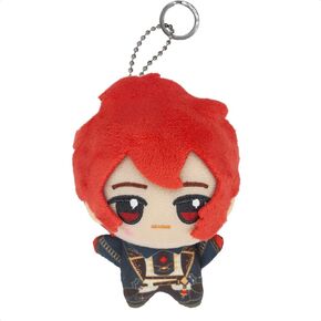 KOOLIYA Small Size Genshin Impact Figure Plush Doll - Tartaglia (4 inch), Keychain Anime Figure Soft Stuffed Gift for Game Fans