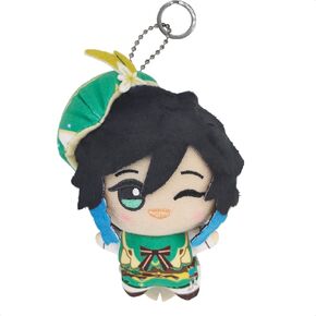 دمية قطيفة صغيرة الحجم من كوليا - تارتاليا (4 بوصة)، سلسلة مفاتيح أنيمي هدية محشوة ناعمة لمحبي الألعاب in Kuwait