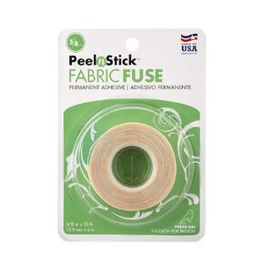 HeatnBond PeelnStick Fabric Fuse Hem Tape Double Sided Adhesive 5/8" x 40 ft (480 in) Roll