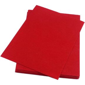 YYCRAFT Thick Stiff Felt Sheets Thick Felt 9 Inch X 12 Inch (Thickness:3.2mm) - 10 Pcs Pack, Black