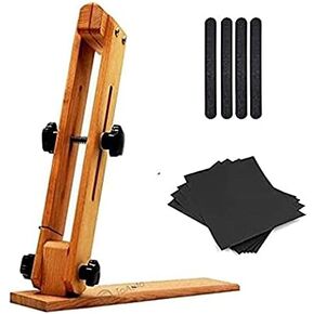 45cm Table Desktop Pony Horse Clamp Leather Pony Adjustable Improved Leather Stitching Pony, for DIY Hand Stitching Leather Clamping in Kuwait
