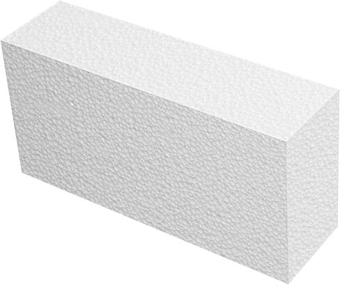 18 حزمة من ألواح البوليسترين EPS مقاس 8 × 4 × 2 بوصة من أجل الأعمال اليدوية والنمذجة والمشروعات الفنية وألواح النحت وكتل الرغوة الحرفية ومكعبات الرغوة المستطيلة من الطوب in Kuwait