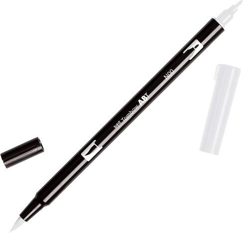Tombow 66706 Dual Brush Pen Colorless Blender, 3-Pack. Colorless ink blends and softens colors in Saudi Arabia