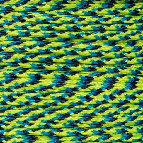 Micro Cord – 125 Foot Spool of 1.18 Millimeter 100 Pound Minimum Break Strength Paracord (1 Pack, Aquatica) in Kuwait