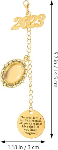 4 قطعة 2023 قبعة التخرج شرابة قبعة التخرج شرابة صور سلسلة قلادة ذاتية الصنع لعام 2023 لوازم حفلات التخرج in Kuwait