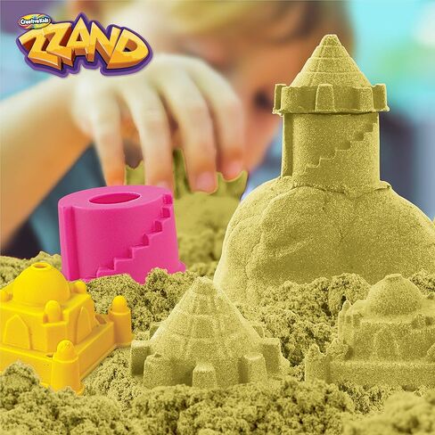 مجموعة أنشطة دلو الرمل بلاي ساند من كريتيف كيدز - معطر طبيعي 500 جم من الرمل 7 أدوات مصبوبة - تدفق حر وسهل اللعب بالرمل - مجموعة الرمل الحسي - هدية للأولاد والبنات من سن 3 سنوات فأكثر in Kuwait