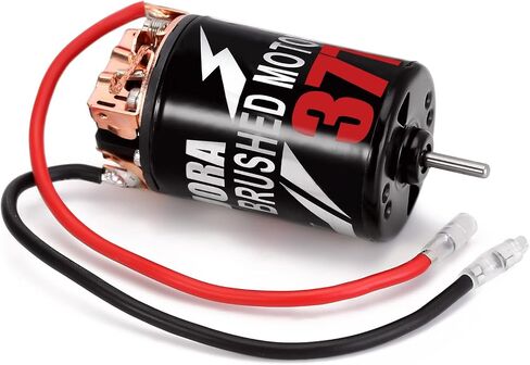 INJORA 550 Brushed Motor Waterproof 3-Slot 11T Motor for 1/10 Scale RC Car Crawler Truck Buggy Axial SCX10 AXI03007 JL 90046 TRX4 TRX6 (INM09) in Saudi Arabia