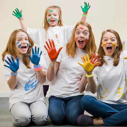 Tytroy Neon Rainbow Assorted Color Jelly Bracelets Birthday Party Favors Gifts - 144 piece - (144) in Kuwait