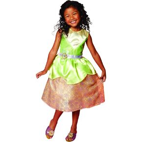 Disney Princess Tiana Dress Costume for Girls, Perfect for Party, Halloween Or Pretend Play Dress Up, 4-6X in Saudi Arabia
