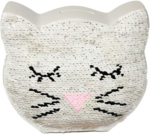 لعبة كات بيجي بنك مع ترتر قلاب قابل للعكس - نقود معدنية للبنات مع سدادة مطاطية in Kuwait