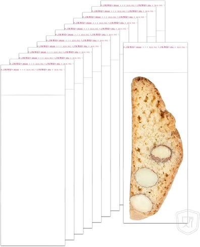 اكياس سيلوفان طويلة لاصقة مقاس 3×8 انش، اكياس سيلوفان ضيقة قابلة لاعادة الاغلاق 200 قطعة من اكياس كريستال شفافة محكمة الغلق 2 مل لتغليف الحلوى المثلجة والبيسكوتي والمصاصة والبريتزل والشموع وكرات in Kuwait