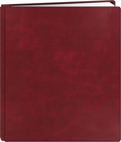 Pioneer Photo Albums 20-Page Family Treasures Deluxe Burgundy Bonded Leather Cover Scrapbook for 8.5 x 11-Inch Pages in Saudi Arabia