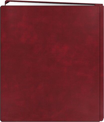Pioneer Photo Albums 20-Page Family Treasures Deluxe Burgundy Bonded Leather Cover Scrapbook for 8.5 x 11-Inch Pages in Saudi Arabia