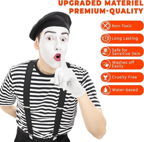 Face and Body Paint Blue(30gm)Non-Toxic High-Quality Paint for Children and Adults Halloween Makeup, Costumes, Festivals in Saudi Arabia