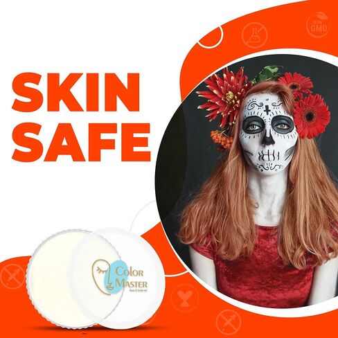 Face and Body Paint Blue(30gm)Non-Toxic High-Quality Paint for Children and Adults Halloween Makeup, Costumes, Festivals in Saudi Arabia