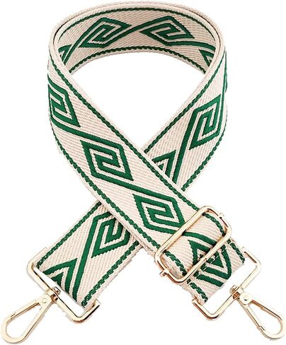 LOHGOU Wide Diamond Pattern Purse Bag Strap Replacement Adjustable Crossbody Handbag Purse Strap Handbag Strap Extender in Kuwait