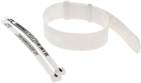 Utoolmart Bracelet Sizer Gauge Measuring, Reusable Wrist Size Gauge Measure Tool, Jewelry Sizing Tools, 1-17 Wrist Size, White in Saudi Arabia