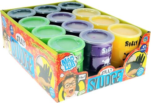 JA-RU Large Slime in a Barrel Silly Sludge (2 Units) Fidget Toys Oil Barrel Slime Kit Party Favors for Kids Toy Game. Stress Relief Toy. Pinata Filler Stocking Stuffer Toys.5438-2p in Kuwait
