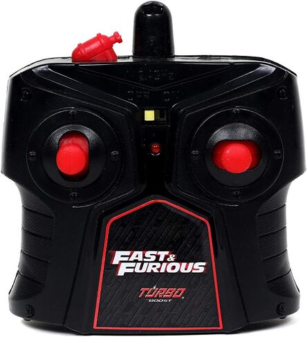 Jada Toys Fast & Furious 1:16 1970 Dodge Charger RT Remote Control Car 2.4 GHz Black, Toys for Kids and Adults, Glossy Black (97584) in Saudi Arabia