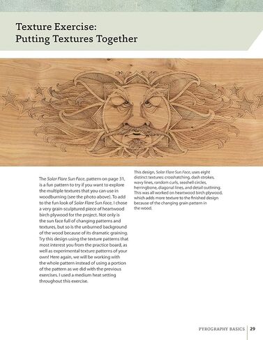 Pyrography Basics: Techniques and Exercises for Beginners (Design Originals) Patterns for Woodburning with Skill-Building Step-by-Step Instructions and Advice from Lora Irish on Texture and Layering in Saudi Arabia