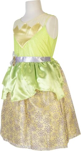 Disney Princess Tiana Dress Costume for Girls, Perfect for Party, Halloween Or Pretend Play Dress Up, 4-6X in Saudi Arabia