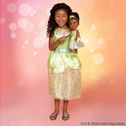 Disney Princess Tiana Dress Costume for Girls, Perfect for Party, Halloween Or Pretend Play Dress Up, 4-6X in Saudi Arabia
