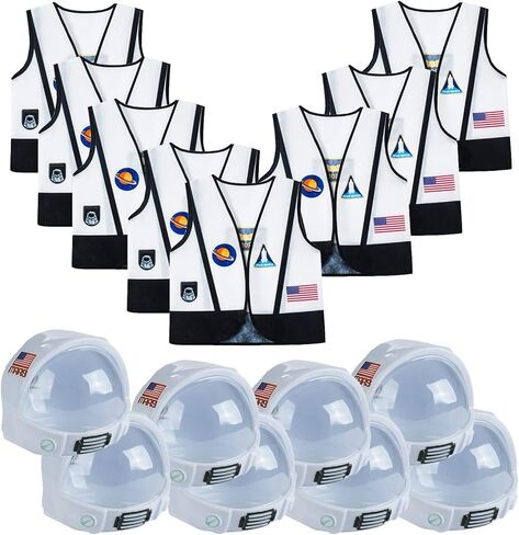 Tigerdoe - Astronaut Vests, Helmets and Astronaut Party Favors - Outer Space Party - NASA Party (Astronaut Vests and Helmets) in Kuwait