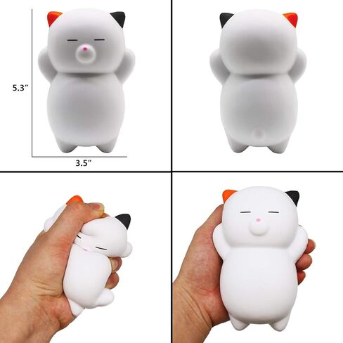 6 قطع من ألعاب السكويشيز من كوريلاف، مجموعة إسفنجية كبيرة الحجم بطيئة الارتفاع، كب كيك، كعكة يونيكورن، دونات، قطة للأطفال هدية تخزين، هدايا الحفلات، صندوق كنز جائزة الفصل الدراسي in Kuwait