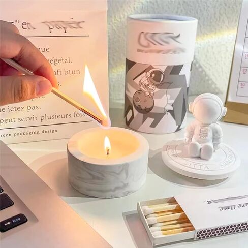 قوالب جص خرسانية لبرطمان الشموع - قالب برطمان شمع خرساني من السيليكون مع قوالب راتنج كبيرة على شكل زهرة الفاوانيا للاغطية in Kuwait