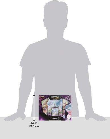 بوكيمون POK80774 TCG: Champion's Path Hatterene V Box، متعدد الألوان in Kuwait